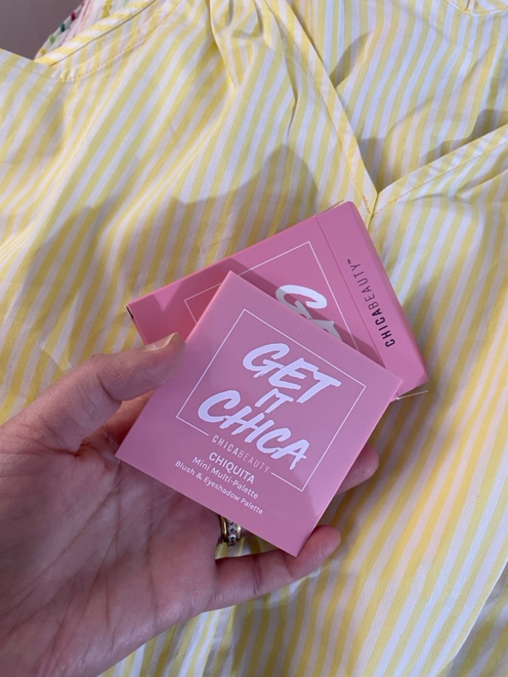 GET IT CHICA Mini Palette - Pink Makeup Box